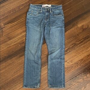 Levi's  Straight Blue Jeans